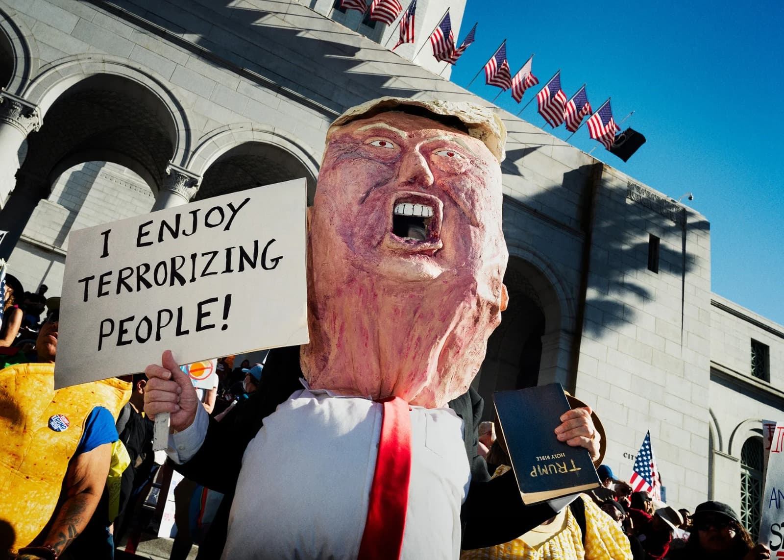 Scenes From Saturday’s Nationwide “No Kings” Protests: Millions March for Democracy